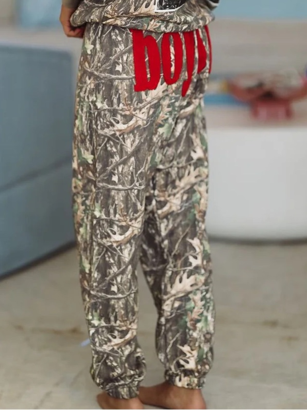 Boys Lie Manhunt Kimmy REVERSE Camouflage Pants - Picture 2 of 2